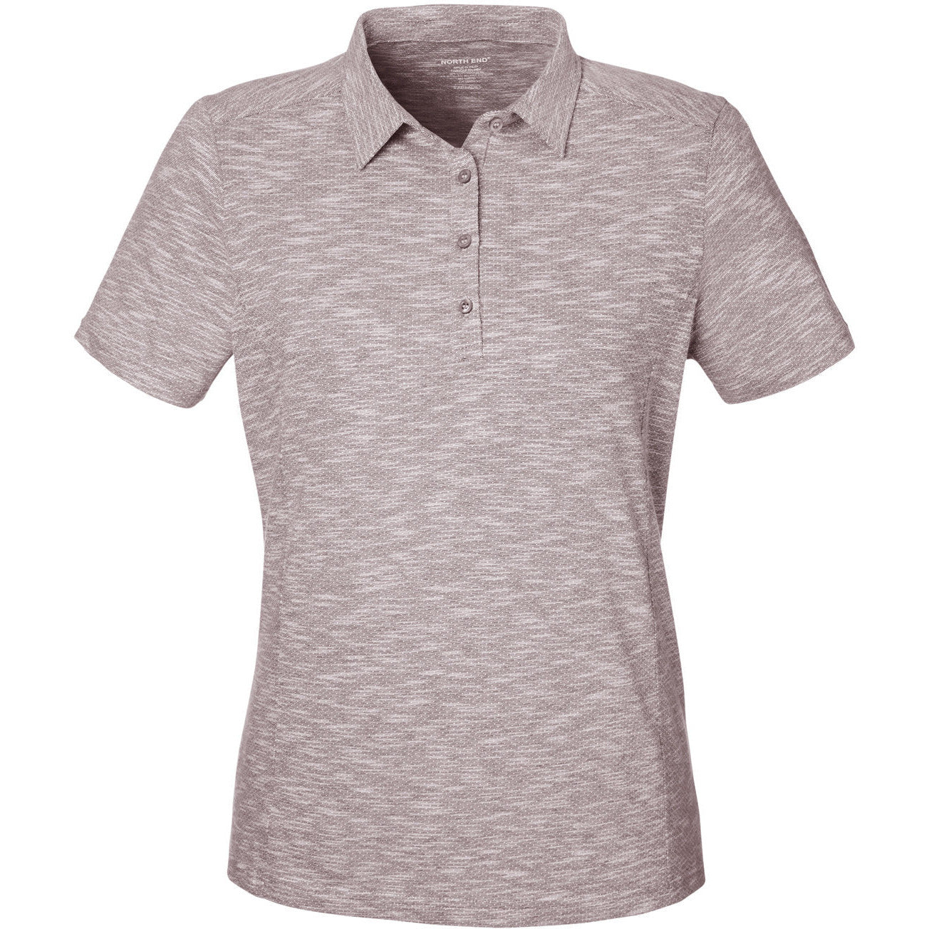 North End Women's Eclipse Jacquard Polo